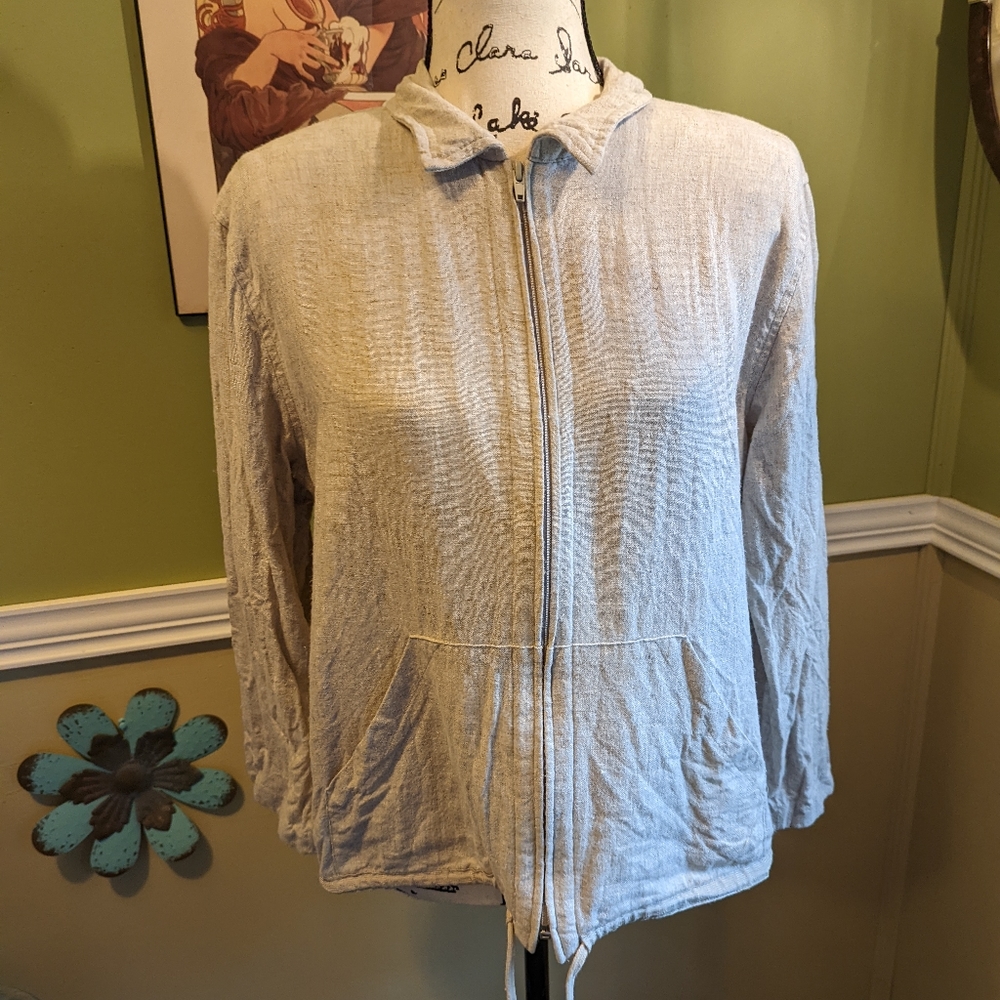 Clio linen jacket